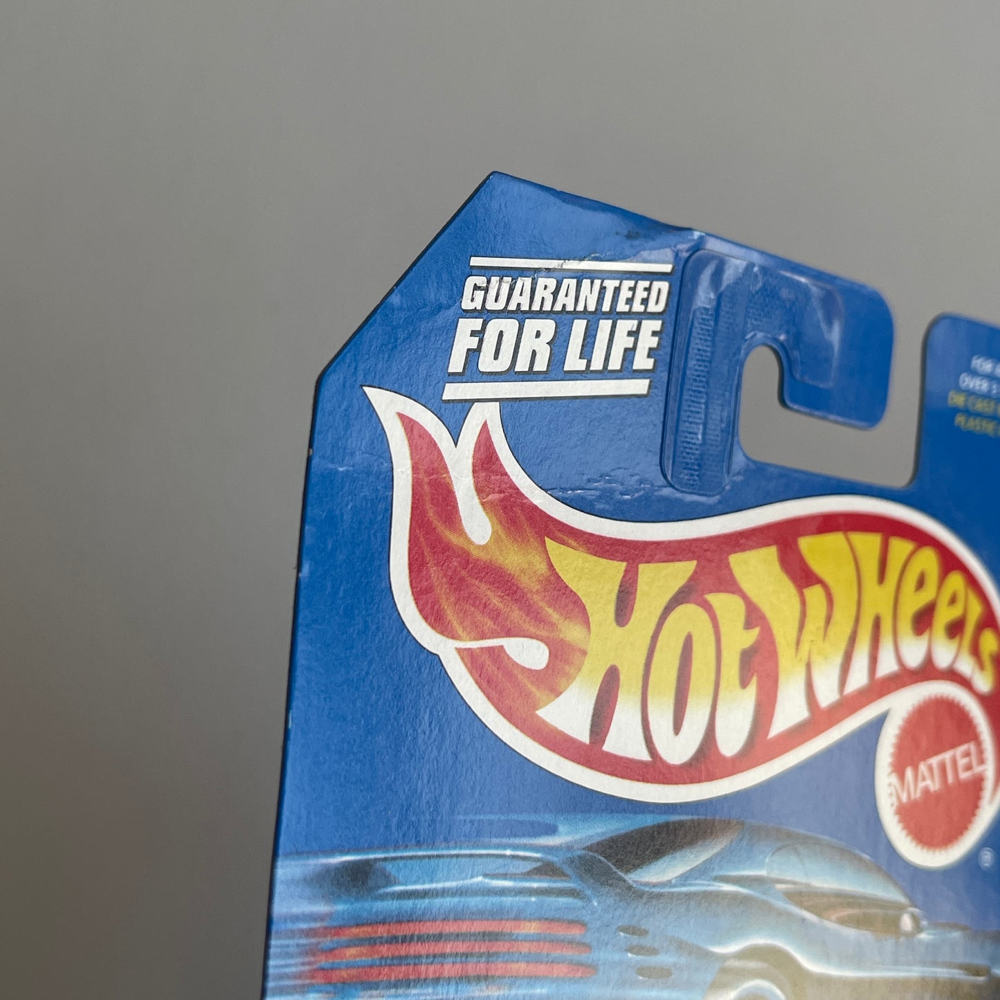 Hot Wheels Escort Rally (White) Long Card (Damaged)