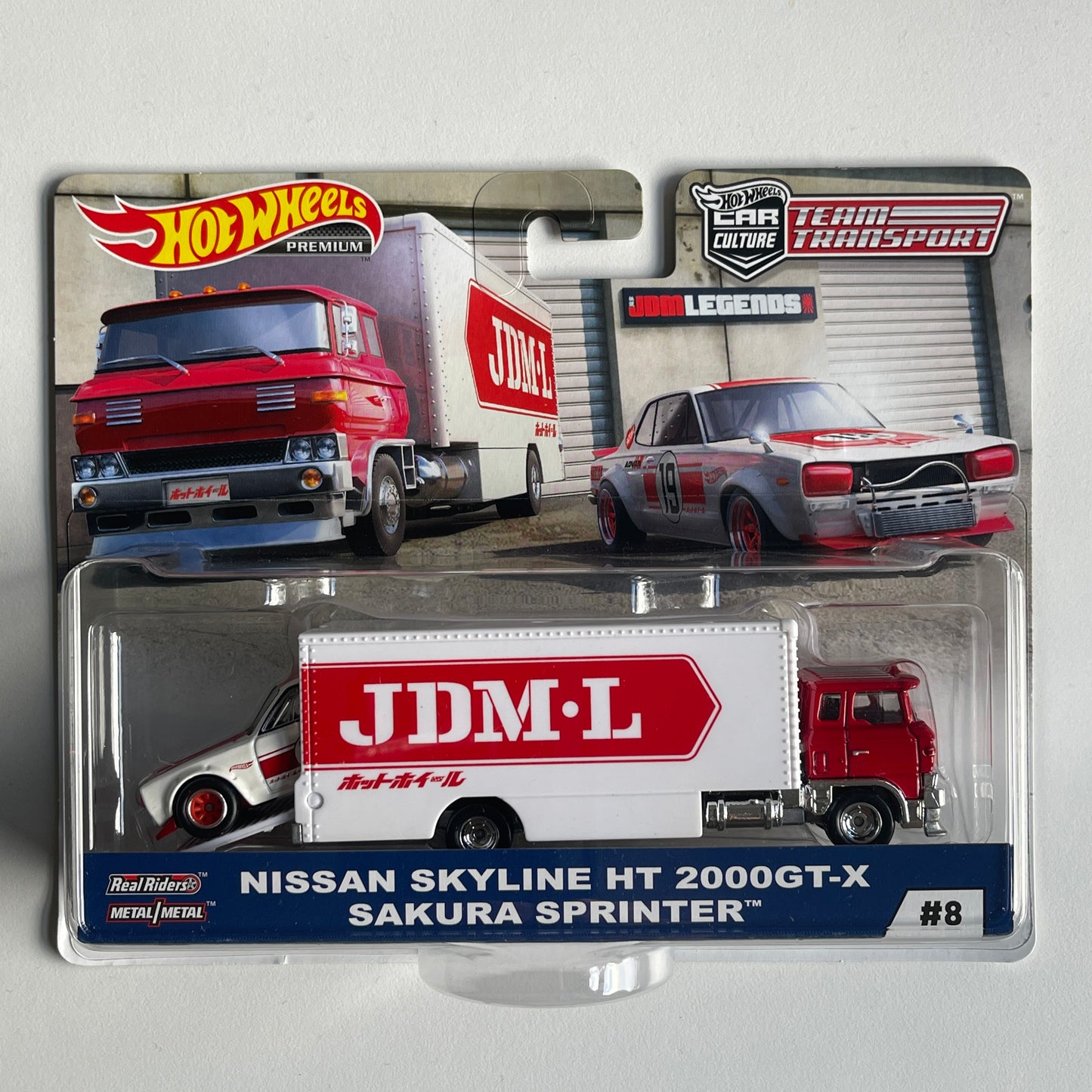 Hot Wheels Team Transport #8 Nissan Skyline HT 2000GT-X (Damaged)