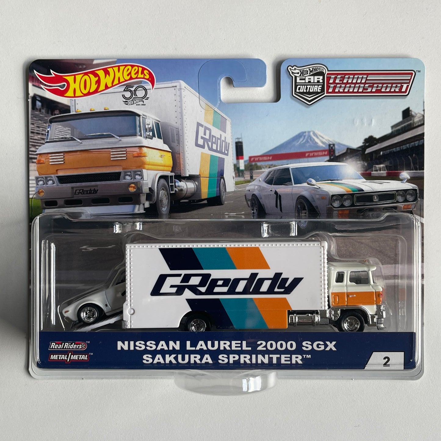 Hot Wheels Team Transport #2 Nissan Laurel 2000 SGX