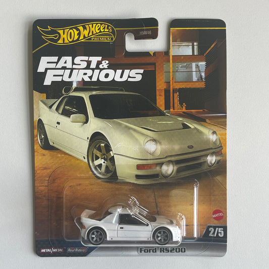 Hot Wheels [2024 Fast & Furious] Mix 1 Ford RS200