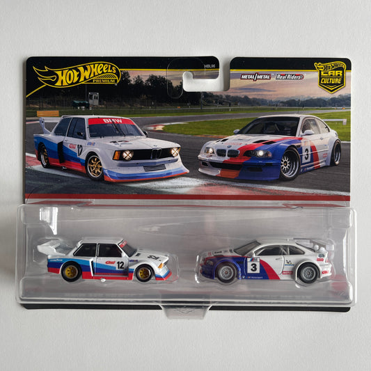 Hot Wheels 2 Twin Pack 'BMW 320 Group 5 - 2001 BMW M3 GTR