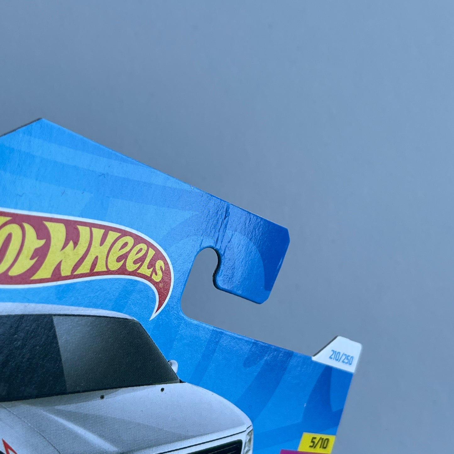 Hot Wheels '99 Ford F-150 SVT Lightning (Grey) Short Card (Damaged) HW: The '90s 210/250