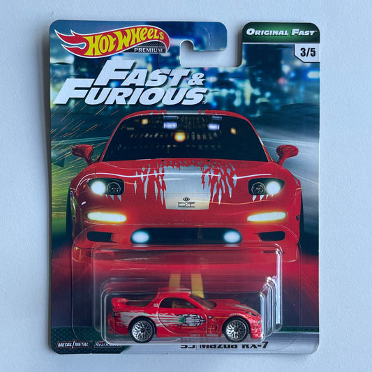 Hot Wheels [2019 Fast & Furious] Original Fast '95 Mazda RX-7 (Damaged)