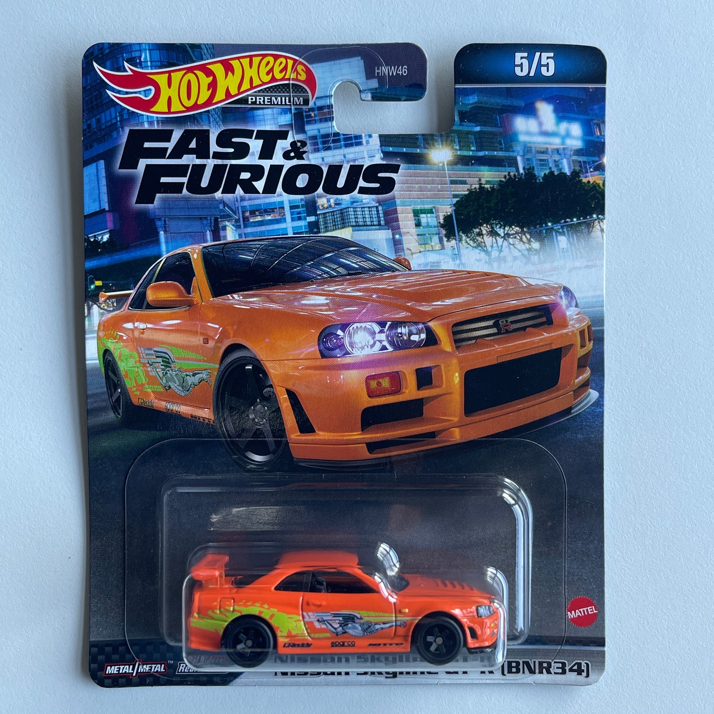 Hot Wheels [2023 Fast & Furious] Nissan Skyline GTR (BNR34) (Damaged)