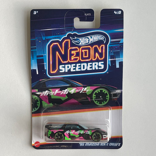 Hot Wheels Neon Speeders '95 Mazda RX-7 Drift