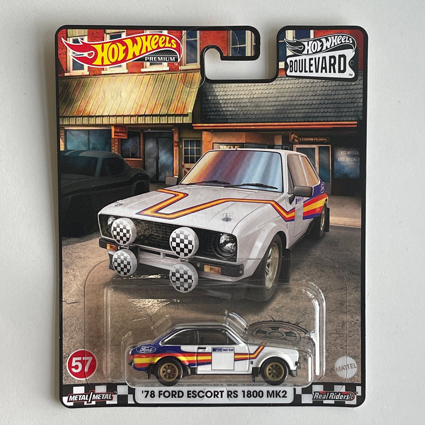 Hot Wheels Boulevard #57 Ford Escort RS 1800 MK2