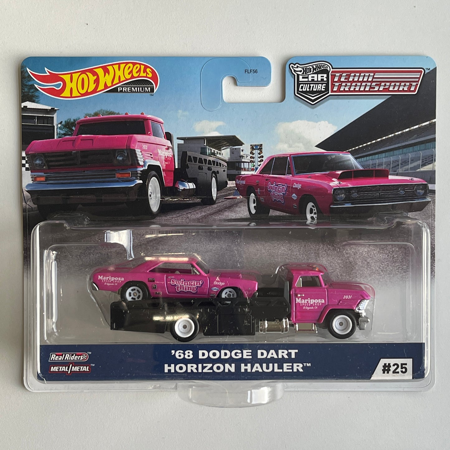 Hot Wheels Team Transport #25 '68 Dodge Dart (Damaged)