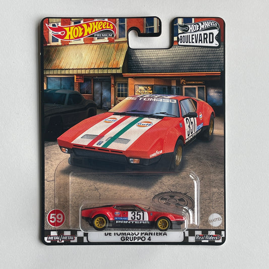 Hot Wheels Boulevard #59 De Tomaso Pantera Gruppo 4