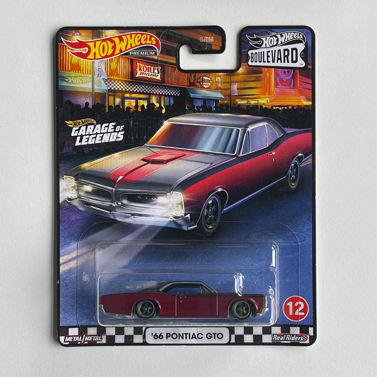 Hot Wheels Boulevard #12 '66 Pontiac GTO