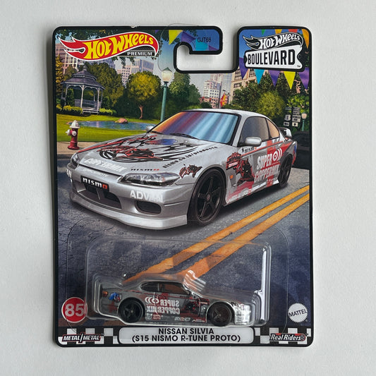 Hot Wheels Boulevard #85 Nissan Silvia (S15 Nismo R-tune Proto) (Damaged)