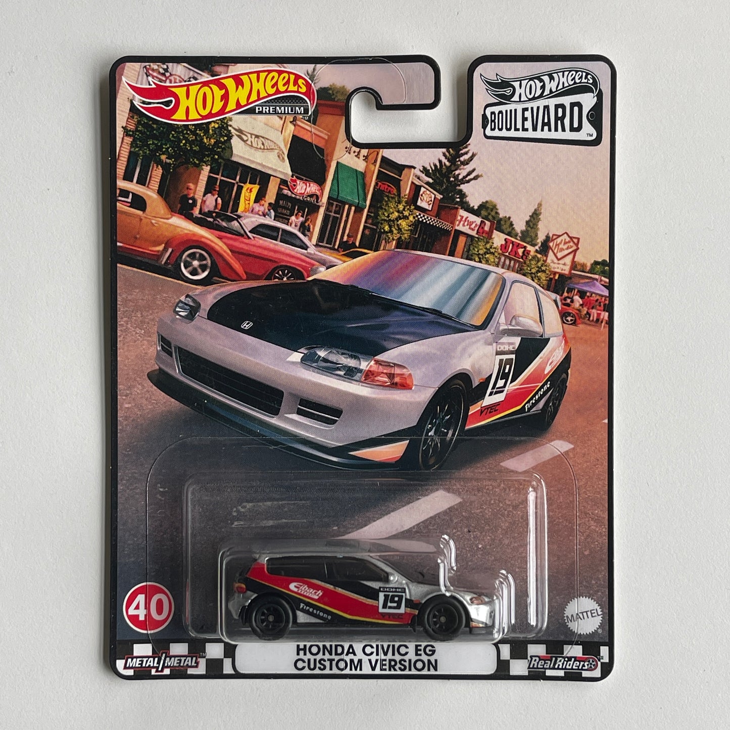 Hot Wheels Boulevard #40 Honda Civic EG Custom Version