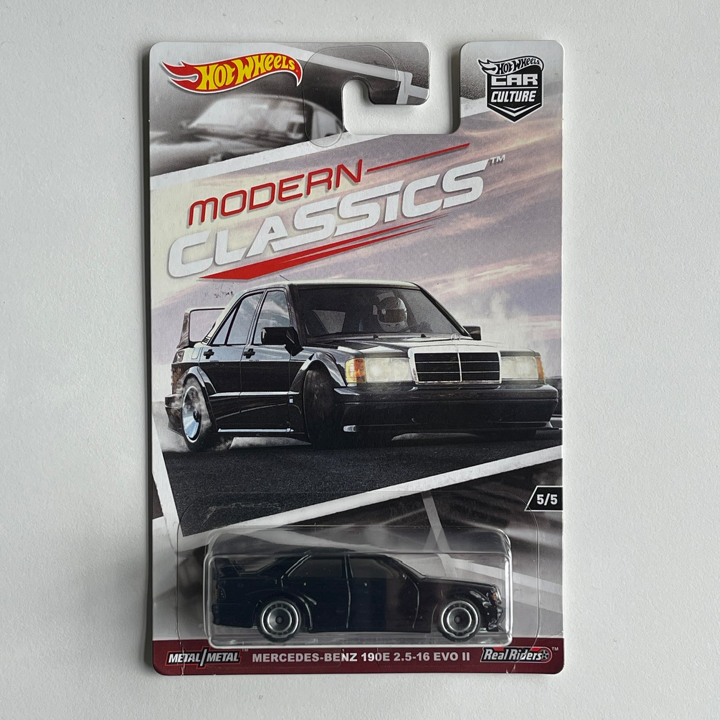 Hot Wheels [2017 Modern Classics] Mercedes-Benz 190E 2.5-16 Evo II (Damaged)