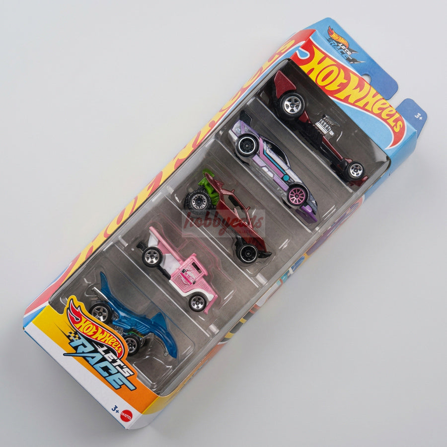 Hot Wheels 5 Pack 2026 Let's Race