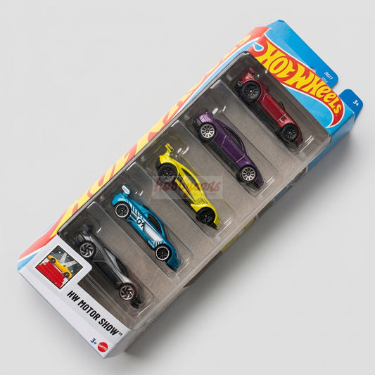 Hot Wheels 5 Pack 2026 HW Motor Show