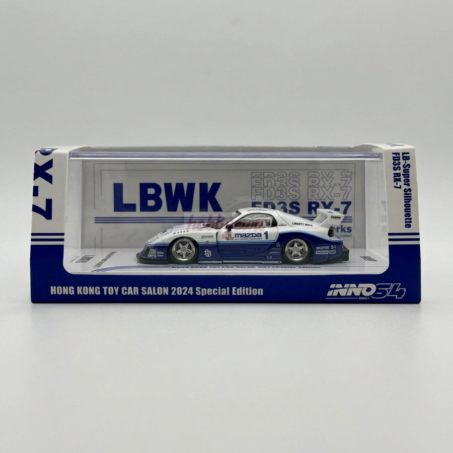Inno64 Mazda LBWK RX-7 (FD3S) LB-Super Silhouette Hong Kong Toy Car Salon 2024 Special Edition