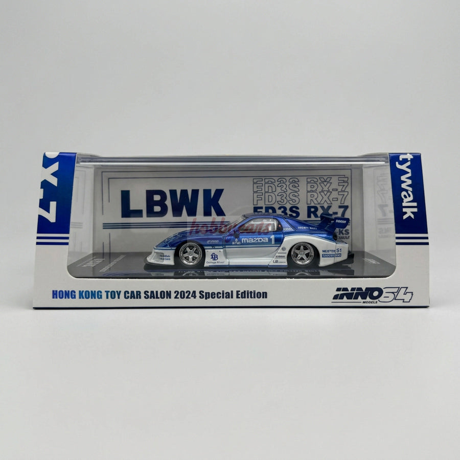 Inno64 Mazda LBWK RX-7 (FD3S) LB-Super Silhouette Hong Kong Toy Car Salon 2024 Special Edition (Chase)