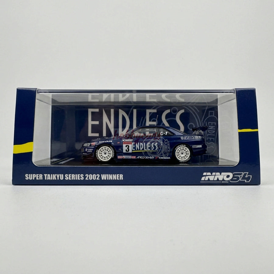 Inno64 Nissan Skyline GT-R (R34) #3 "Endless Advan" Super Taikyu Series 2002 Winner