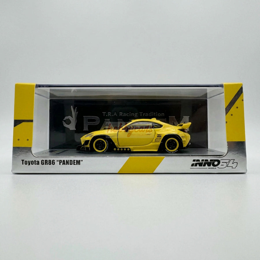 Inno64 Toyota GR86 "Pandem" Yellow
