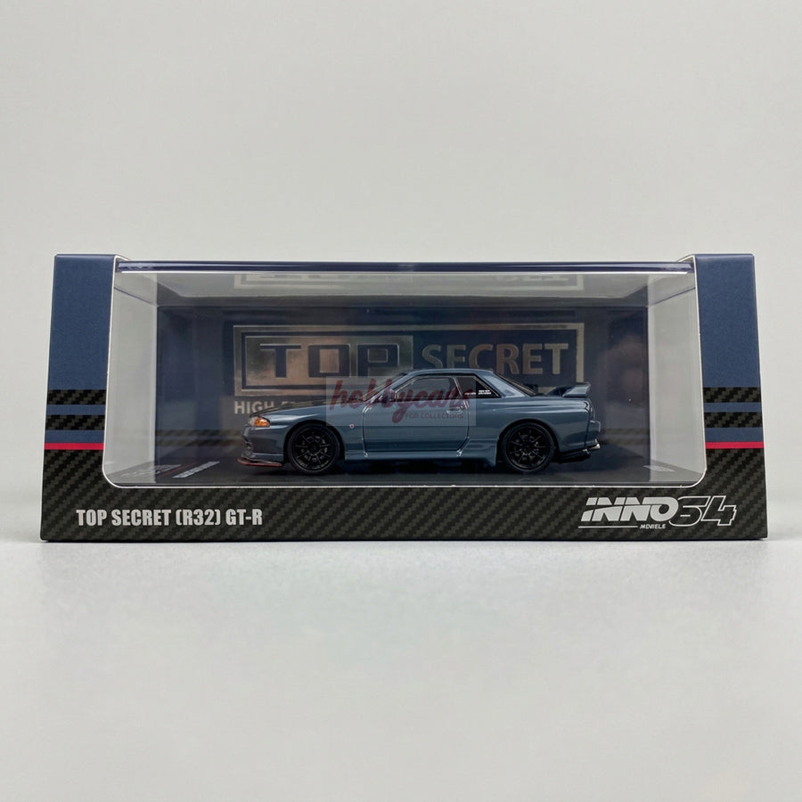 Inno64 Nissan Top Secret (R32) GT-R Stealth Grey