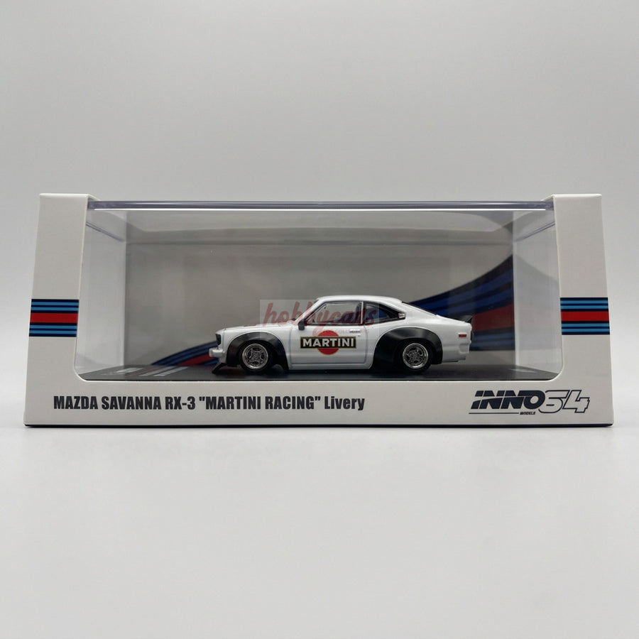 Inno64 Mazda Savanna RX-3 "Martini Racing" Livery