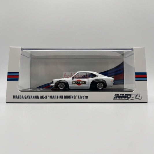 Inno64 Mazda Savanna RX-3 "Martini Racing" Livery
