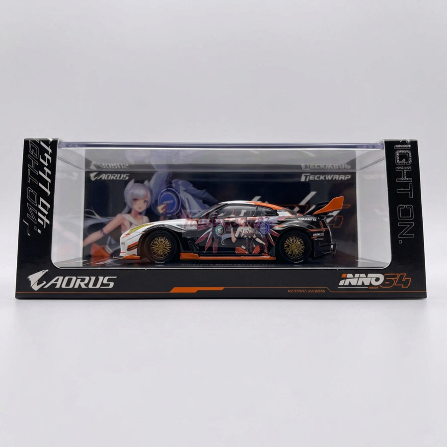 Inno64 Nissan GT-R (R35) Widebody Aorus x INNO64 Limited Edition