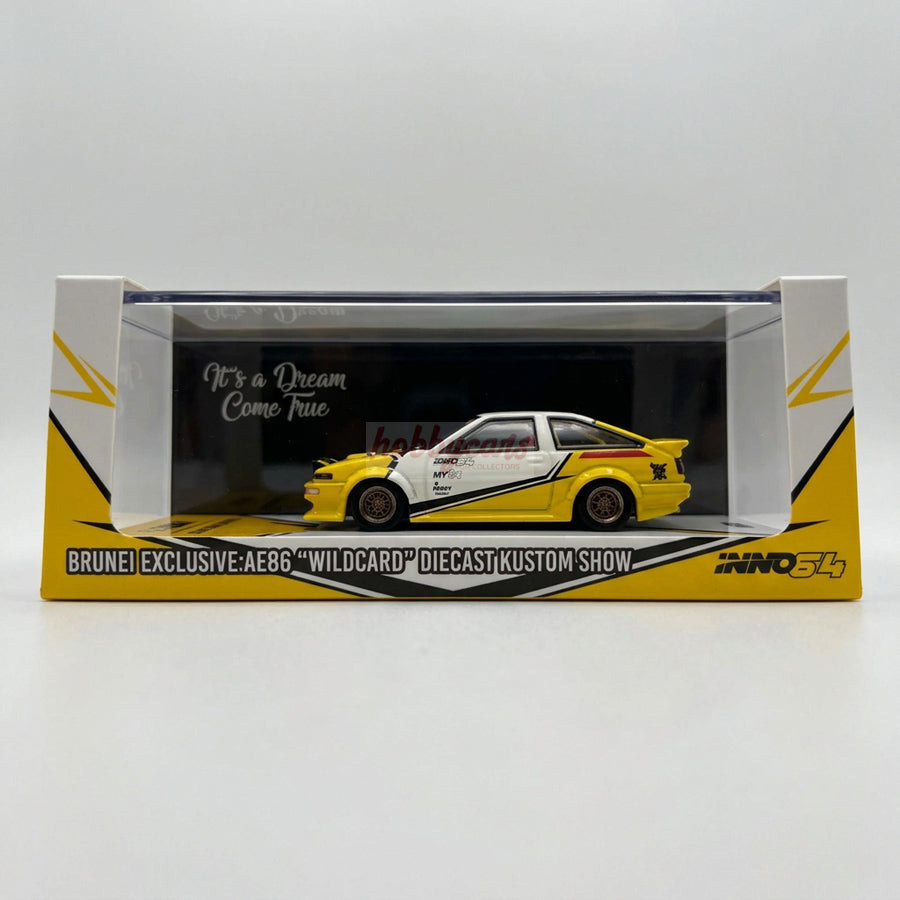 Inno64 Toyota Sprinter Trueno (AE86) Brunei Diecast Kustom Show 2024
