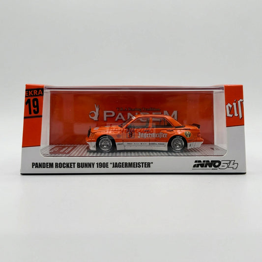 Inno64 Mercedes-Benz Pandem Rocket Bunny 190E Jagermeister