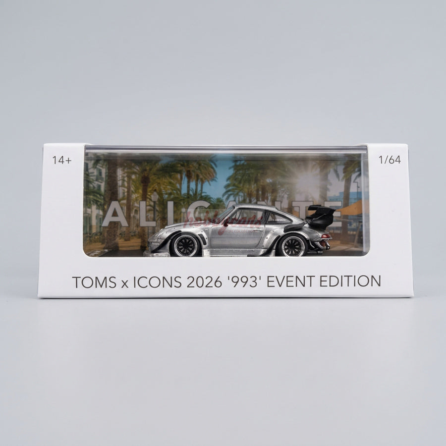 Street Weapon Porsche Toms x ICONS Alicante 2026 RWB 993 Event Edition