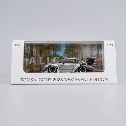 Street Weapon Porsche Toms x ICONS Alicante 2026 RWB 993 Event Edition