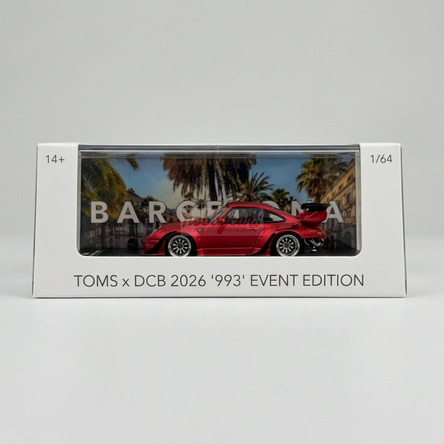 Street Weapon Porsche Toms x DiecastCon Barcelona 2026 RWB 993 Event Edition