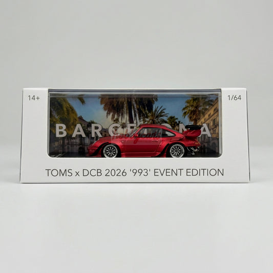 Street Weapon Porsche Toms x DiecastCon Barcelona 2026 RWB 993 Event Edition