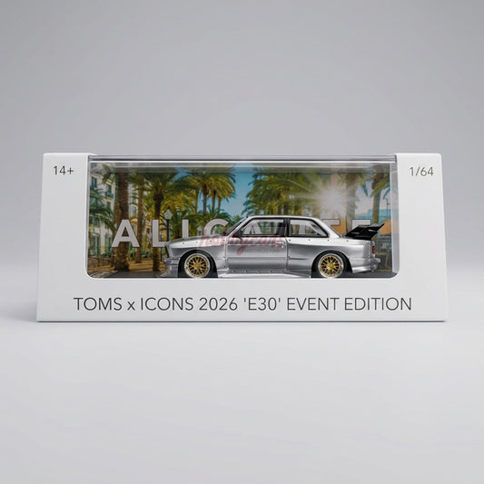 Street Weapon BMW Toms x ICONS Alicante 2026 E30 Event Edition
