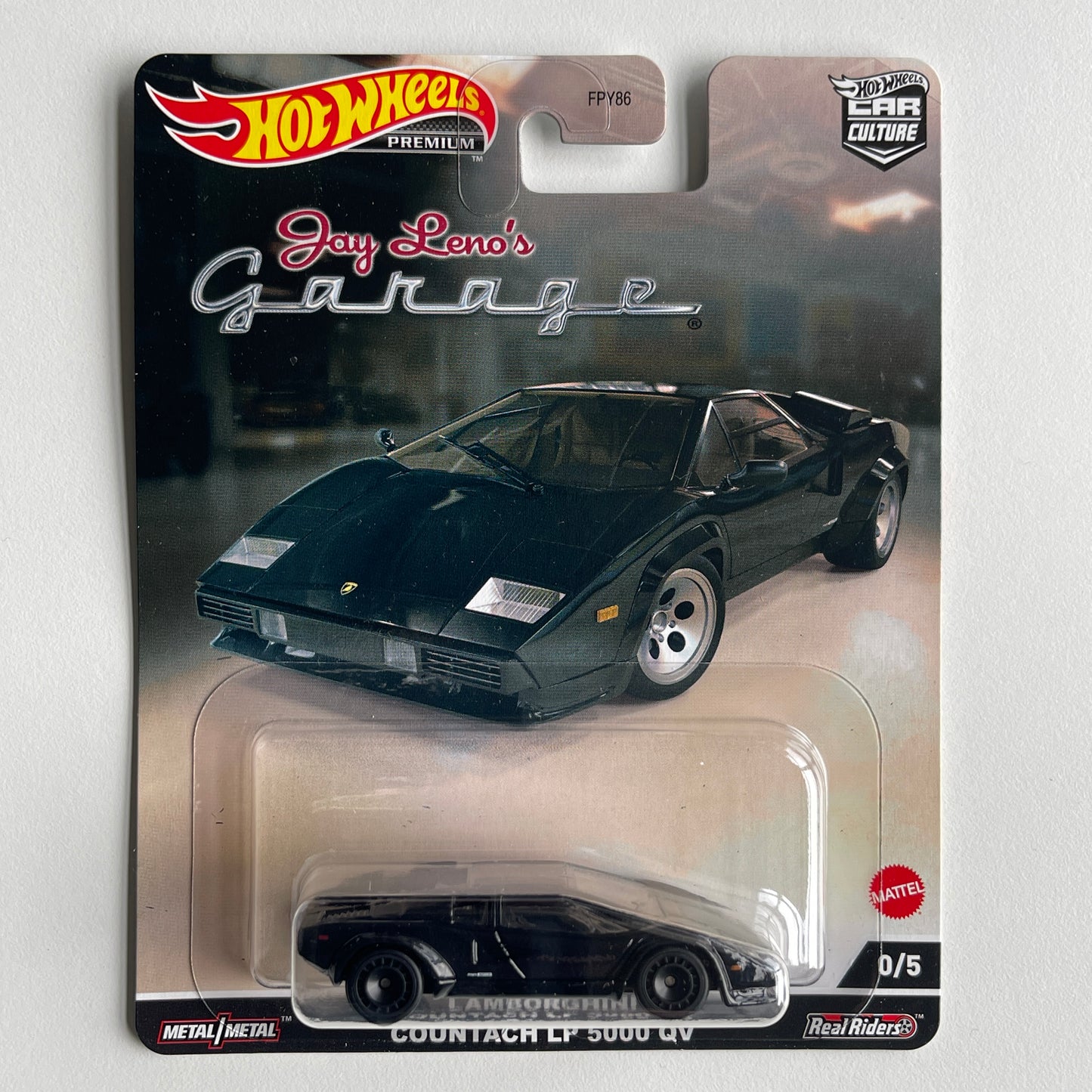 Hot Wheels [2022 Jay Leno's Garage] Lamborghini Countach LP 5000 QV Chase