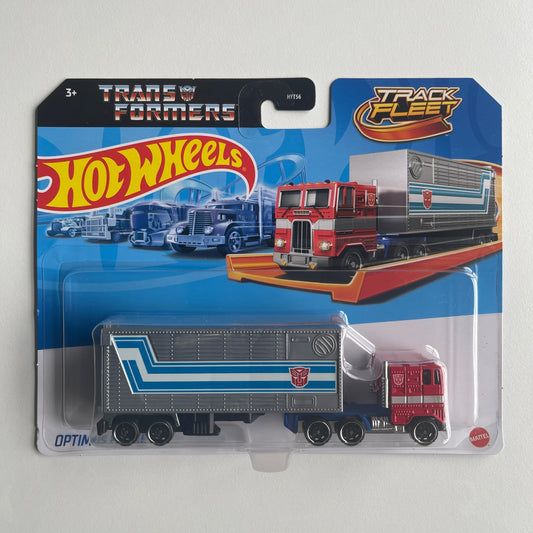 Hot Wheels Track Fleet Transformers Optimus Prime (Damaged)