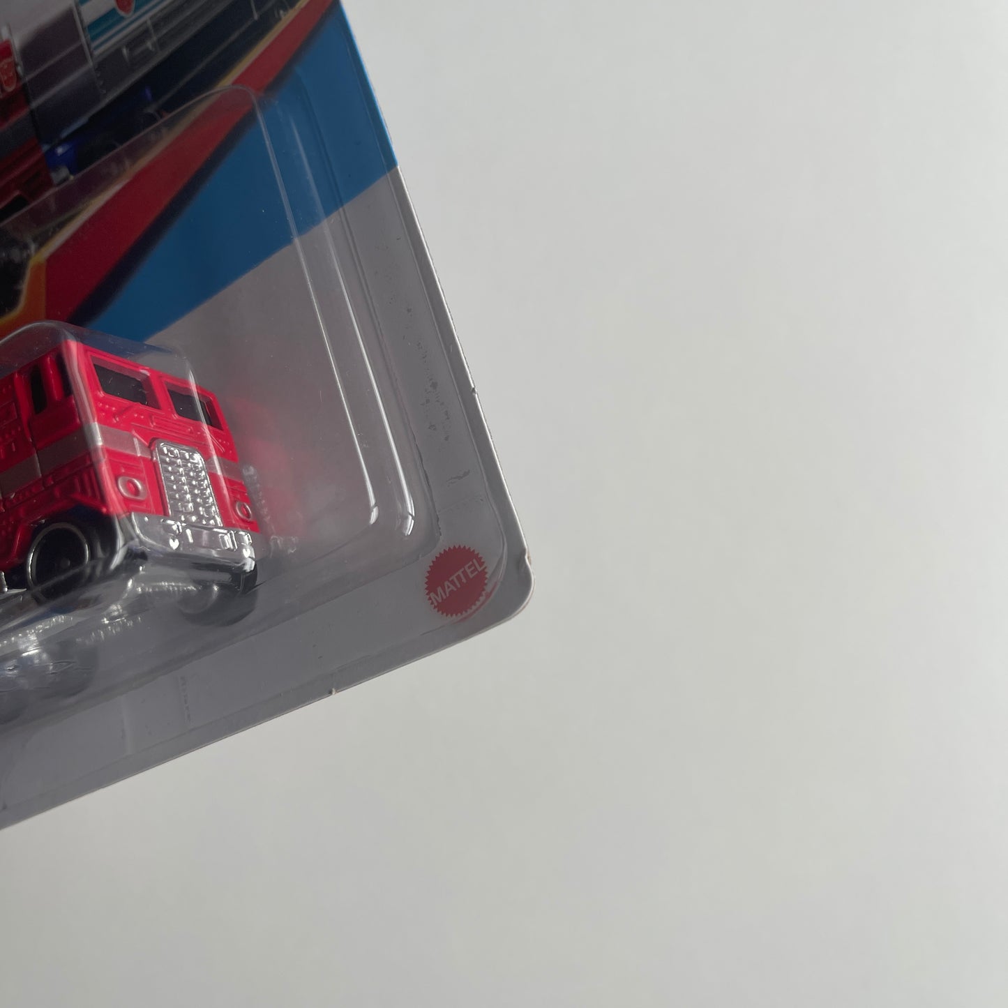 Hot Wheels Track Fleet Transformers Optimus Prime (Damaged)