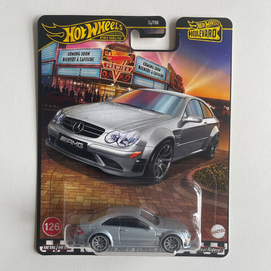 Hot Wheels Boulevard #126 2008 Mercedes-Benz CLK 63 AMG Black Series