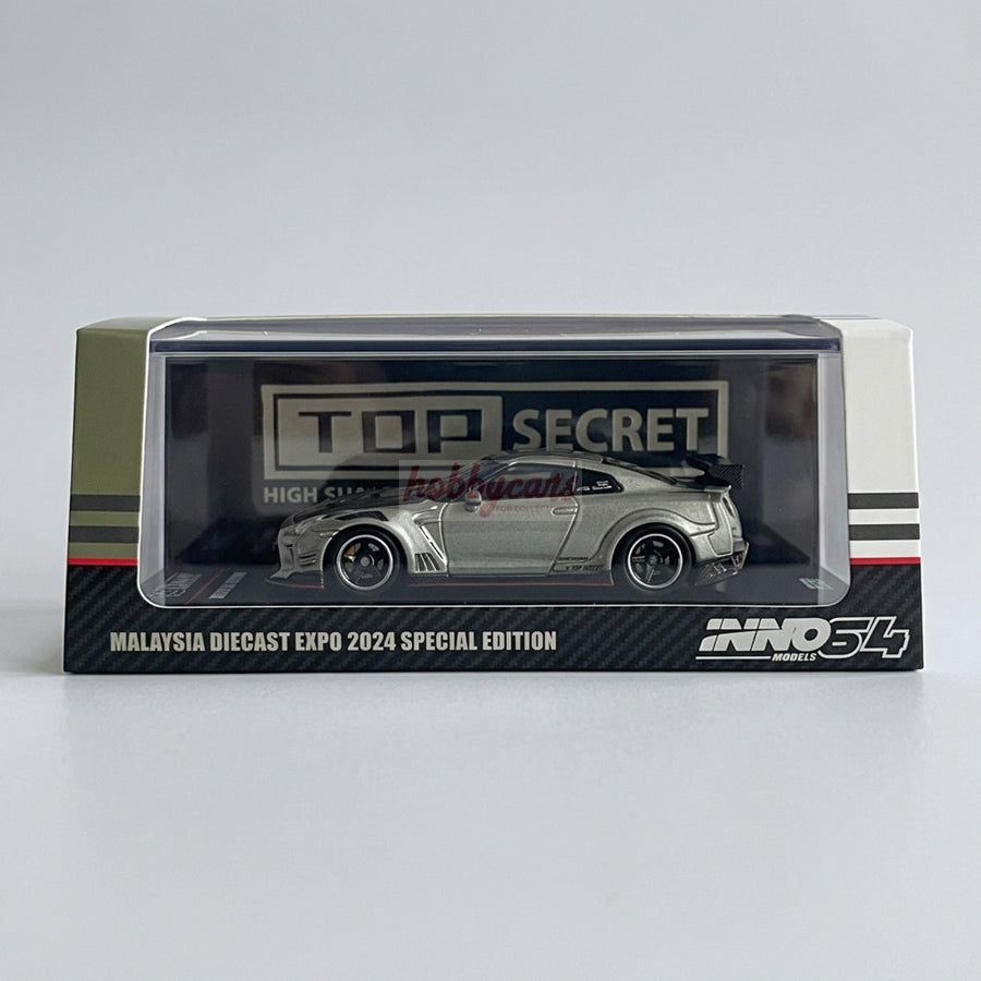 Inno64 Nissan Skyline GT-R (R35) "Top Secret" Malaysia Diecast Expo 2024 Special Edition
