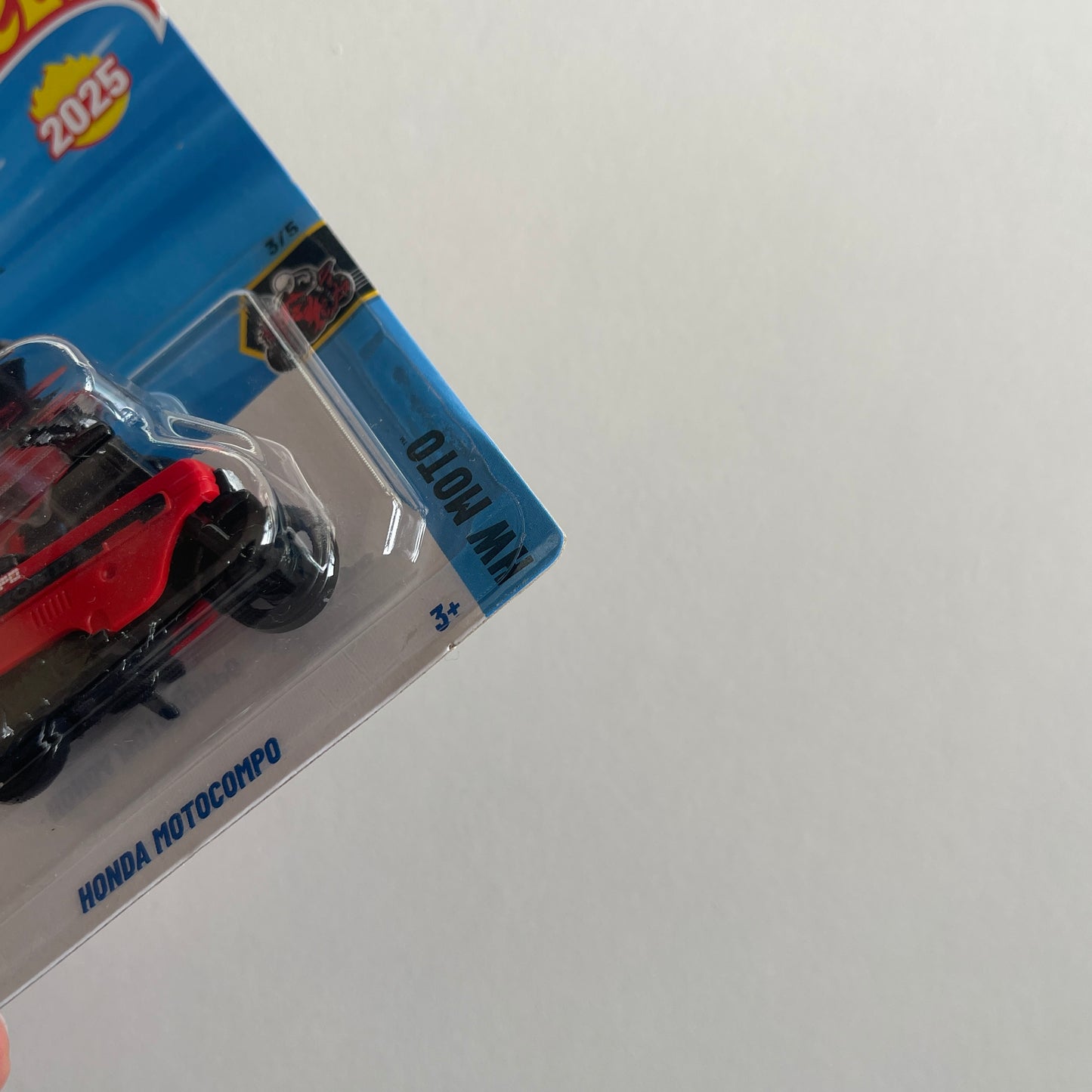 Hot Wheels Honda Motocompo (Red) Long Card (Damaged) HW Moto 181/250
