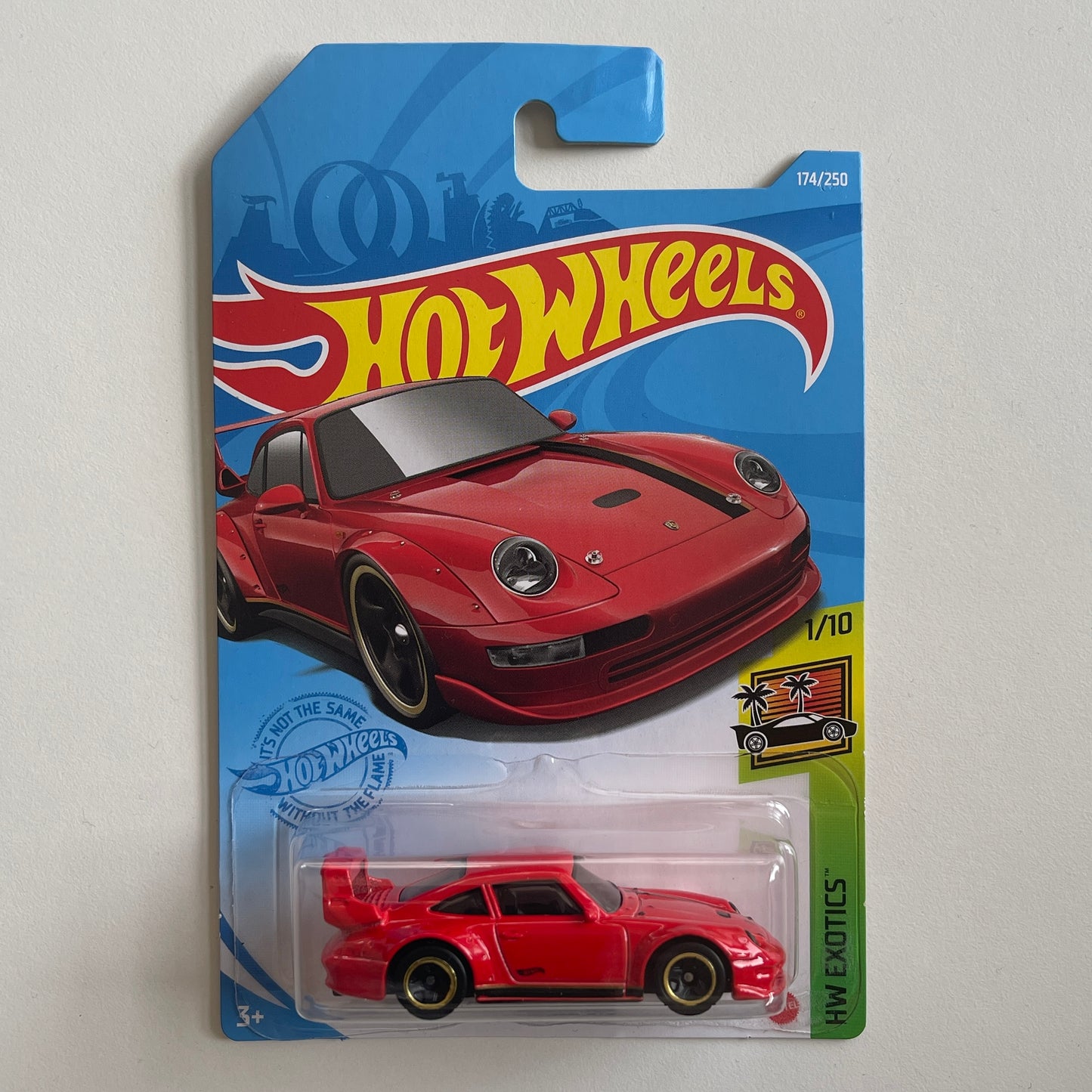 Hot Wheels Porsche 993 GT2 (Red) Long Card HW Exotics 174/250