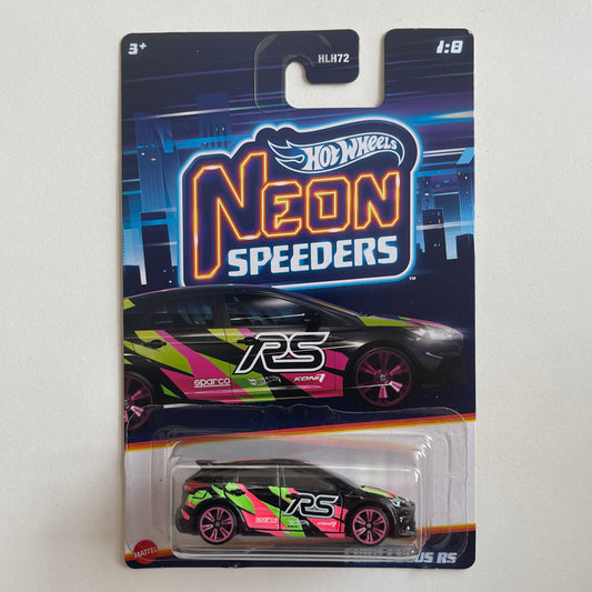 Hot Wheels Neon Speeders Ford Focus RS (Damaged)