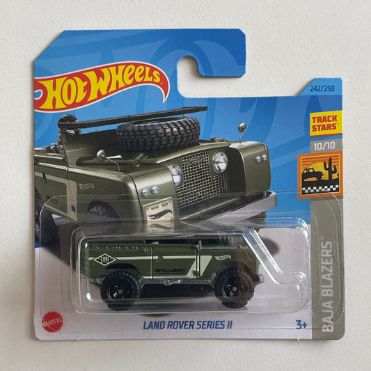 Hot Wheels Land Rover Series 2 (Green) Short Card Baja Blazers 242/250