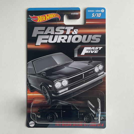 Hot Wheels Fast & Furious Series 1971 Nissan Skyline H/T 2000 GT-R