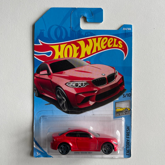 Hot Wheels 2016 BMW M2 (Red) Long Card (Damaged) Factory Fresh254/365
