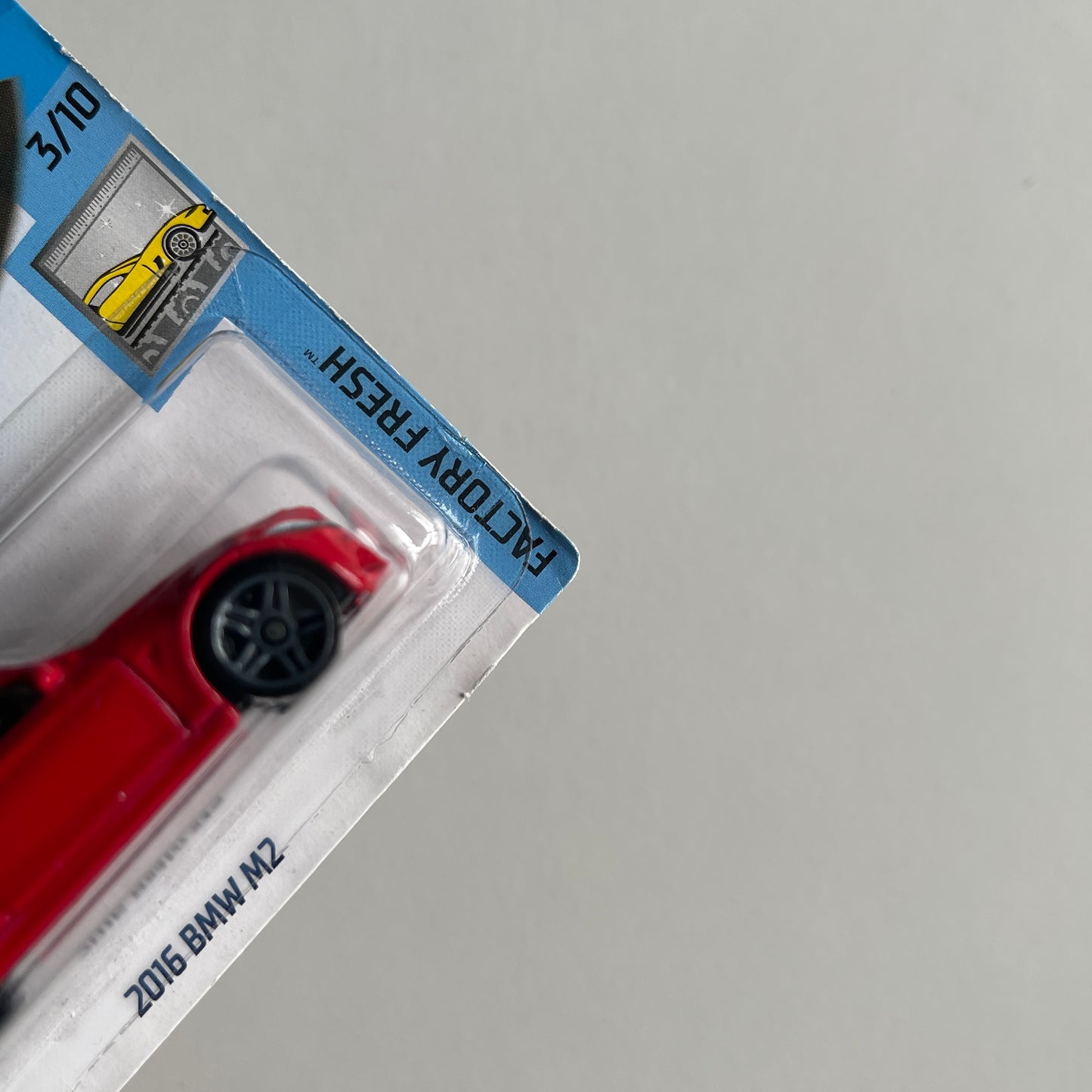 Hot Wheels 2016 BMW M2 (Red) Long Card (Damaged) Factory Fresh254/365