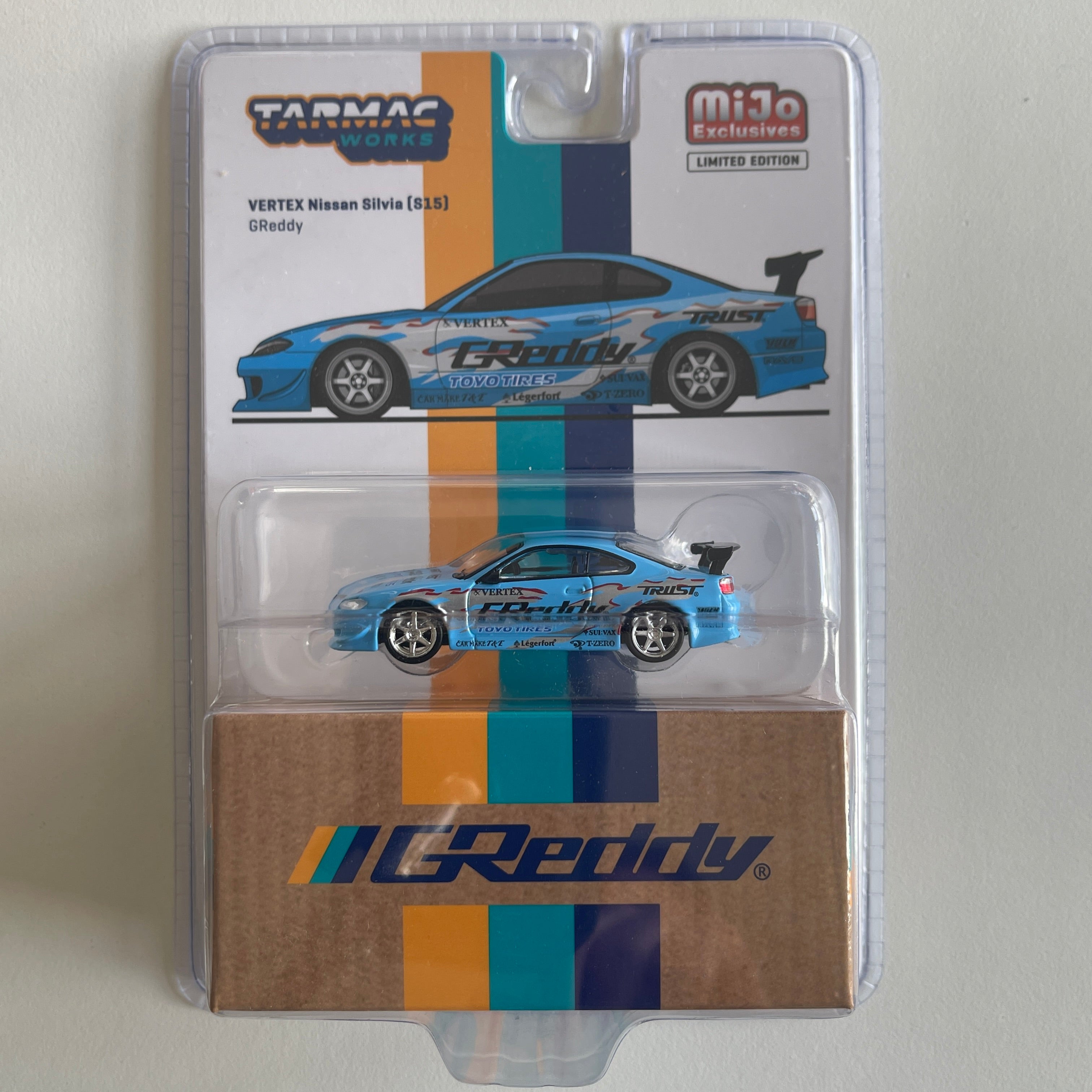Tarmac VERTEX Nissan Silvia (S15) Greddy – Hobby Cars