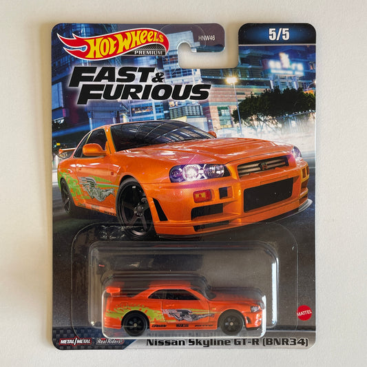 Hot Wheels [2023 Fast & Furious] Nissan Skyline GTR (BNR34)