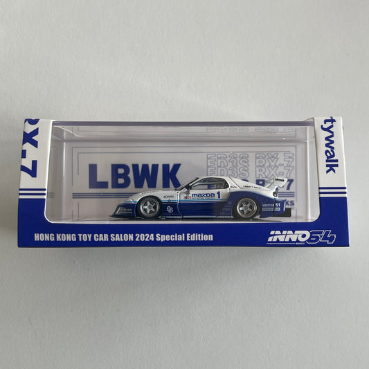 Inno64 Mazda RX7 (FD3S) LB-Super Silhouette Hong Kong Toy Car Salon 2024 Special Edition