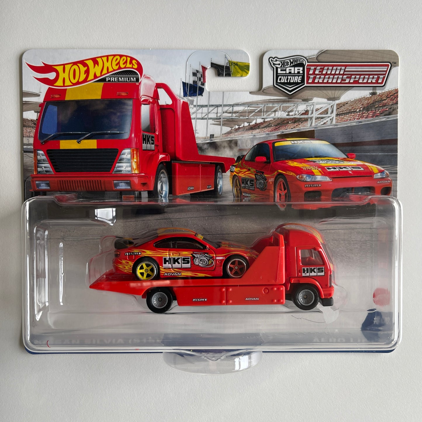 Hot Wheels Team Transport #40 Nissan Silvia (S15) (Damaged)