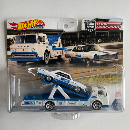 Hot Wheels Team Transport #38 '65 Ford Galaxie (Damaged)